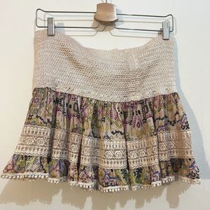 Sunday St. Tropez Silk Skirt M/L